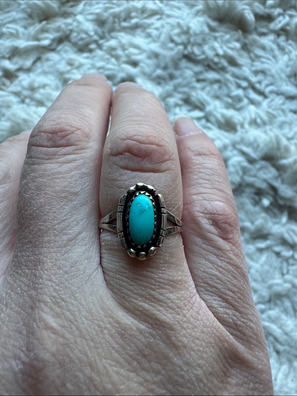 Sterling Silver Turquoise Ring